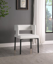 Load image into Gallery viewer, Caleb Faux Leather Dining Chair (2)
