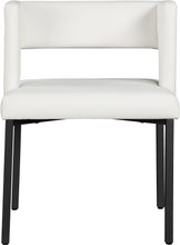 Load image into Gallery viewer, Caleb Faux Leather Dining Chair (2)
