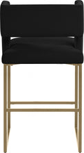 Load image into Gallery viewer, Caleb Velvet Counter Stool (2)
