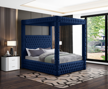 Load image into Gallery viewer, Royal Velvet Canopy Bed
