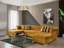 Load image into Gallery viewer, Lauren Velvet Double Chaise Sectional
